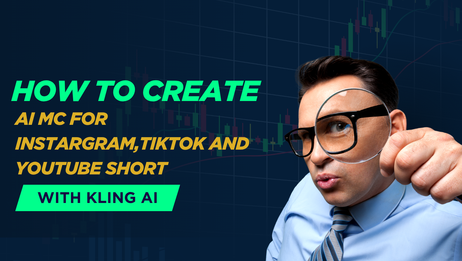 how to create AI MC for instargram, tiktok and youtube short with Kling AI