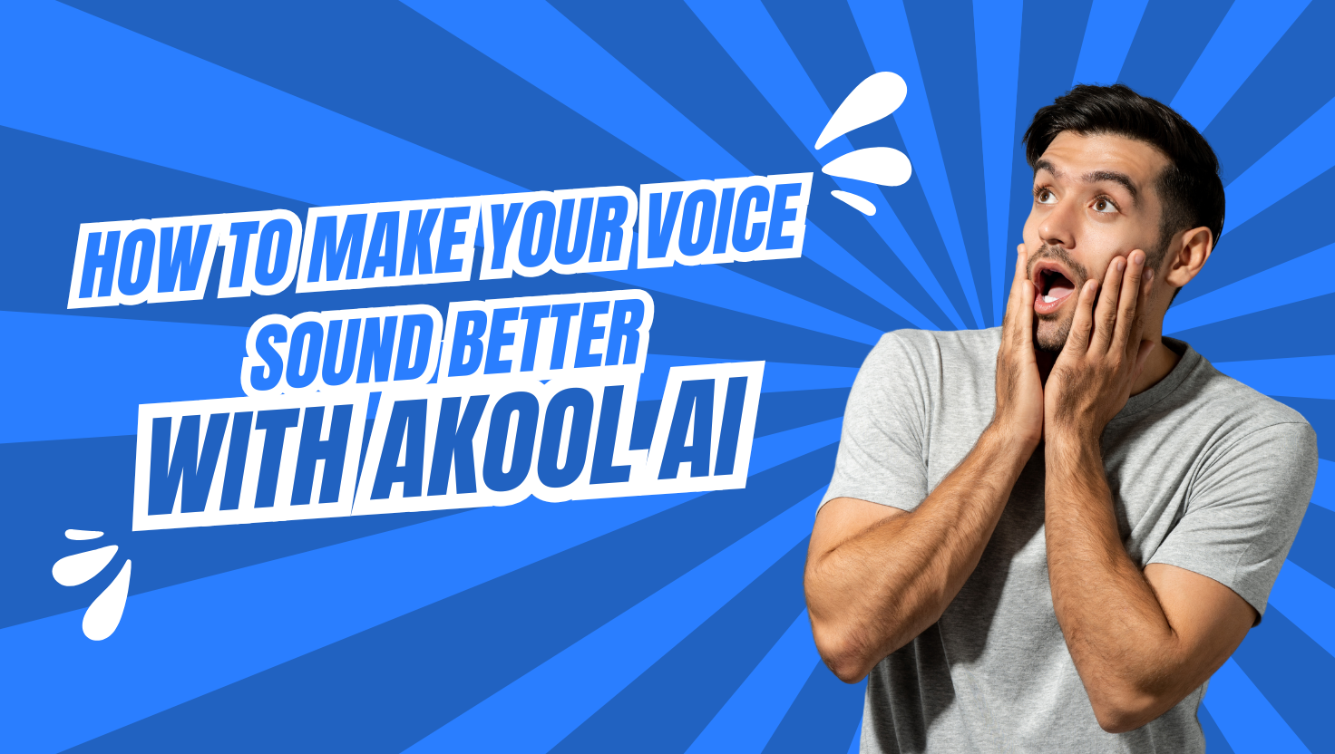 how to make your voice sound better with Akool AI