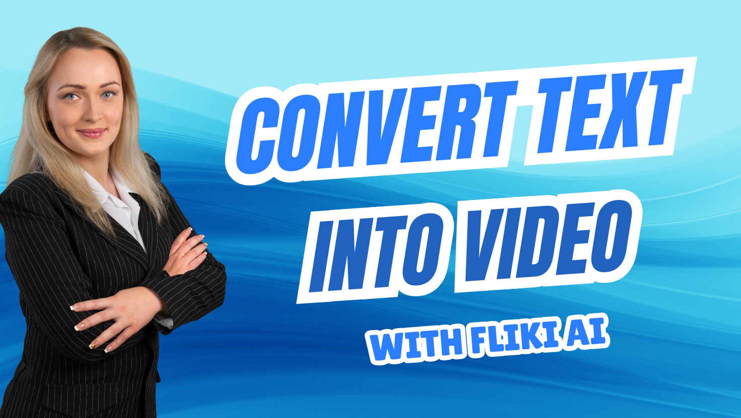 Convert Text into Video with Fliki