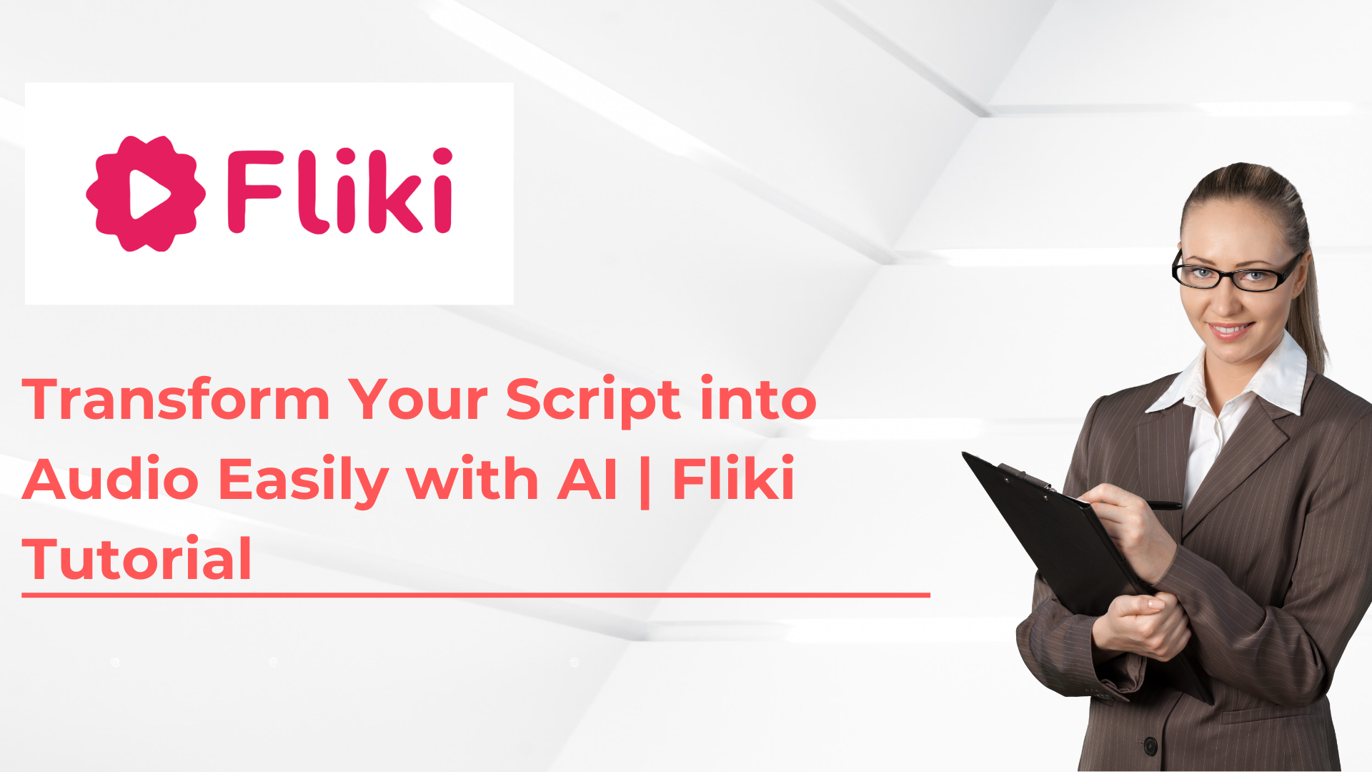 Transform Your Script into Audio Easily with AI | Fliki AI Tutorial