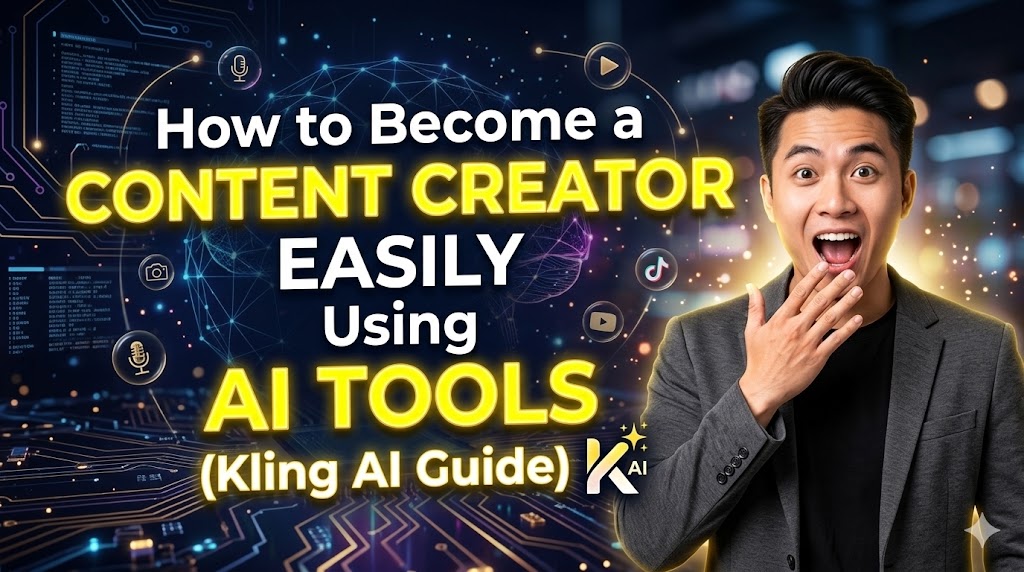 How to Become a Content Creator Easily Using AI Tools (Kling AI Guide)